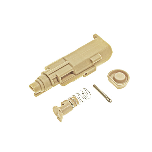 CowCow AAP01 強化プラスチックノズルセット アクションアーミーAAP01 GBB専用(シルバー)