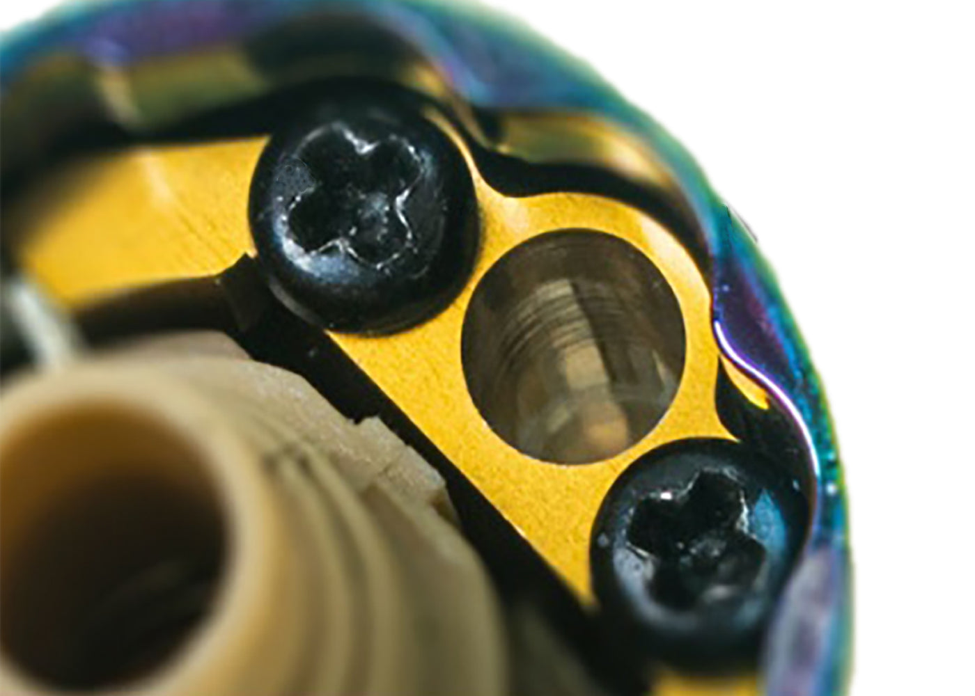 CowCow AAP01 アルミノズルブロック -ゴールド