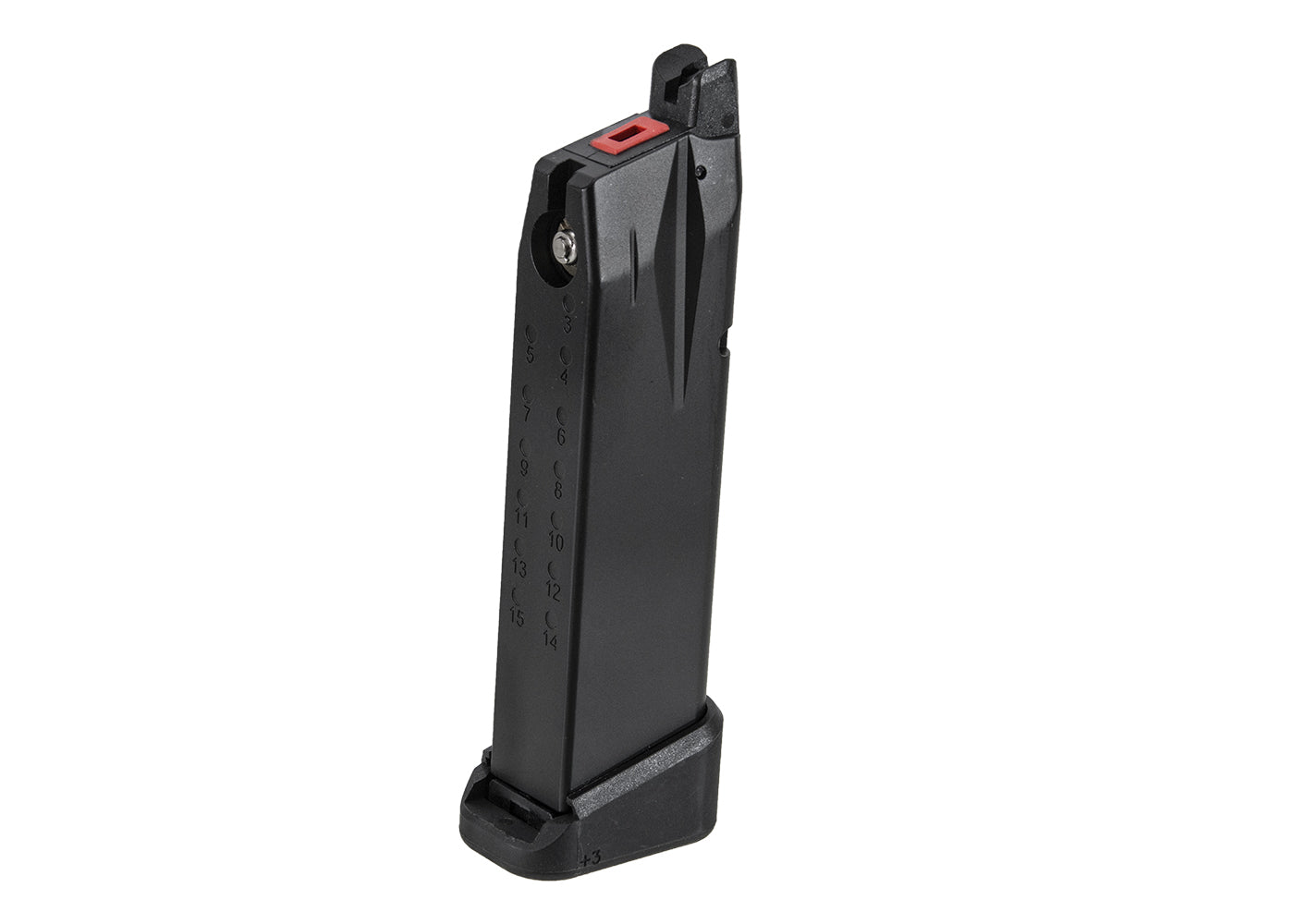 WE SAI TP9 Elite Combat GBB Gas Blowback 19Rds Gas Magazine (Black)