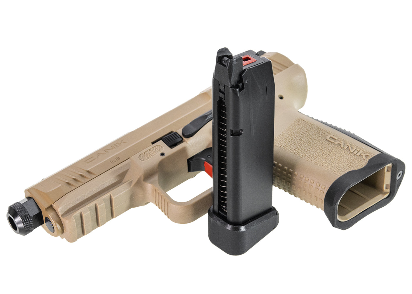 WE SAI TP9 エリートコンバット GBBピストル(FDE)