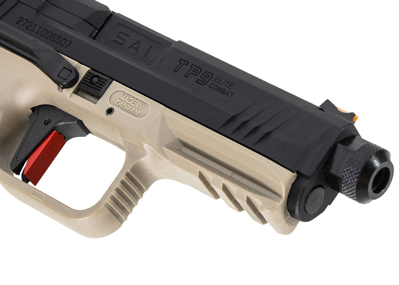 WE SAI TP9 エリートコンバット GBBピストル(デュアルトーン)
