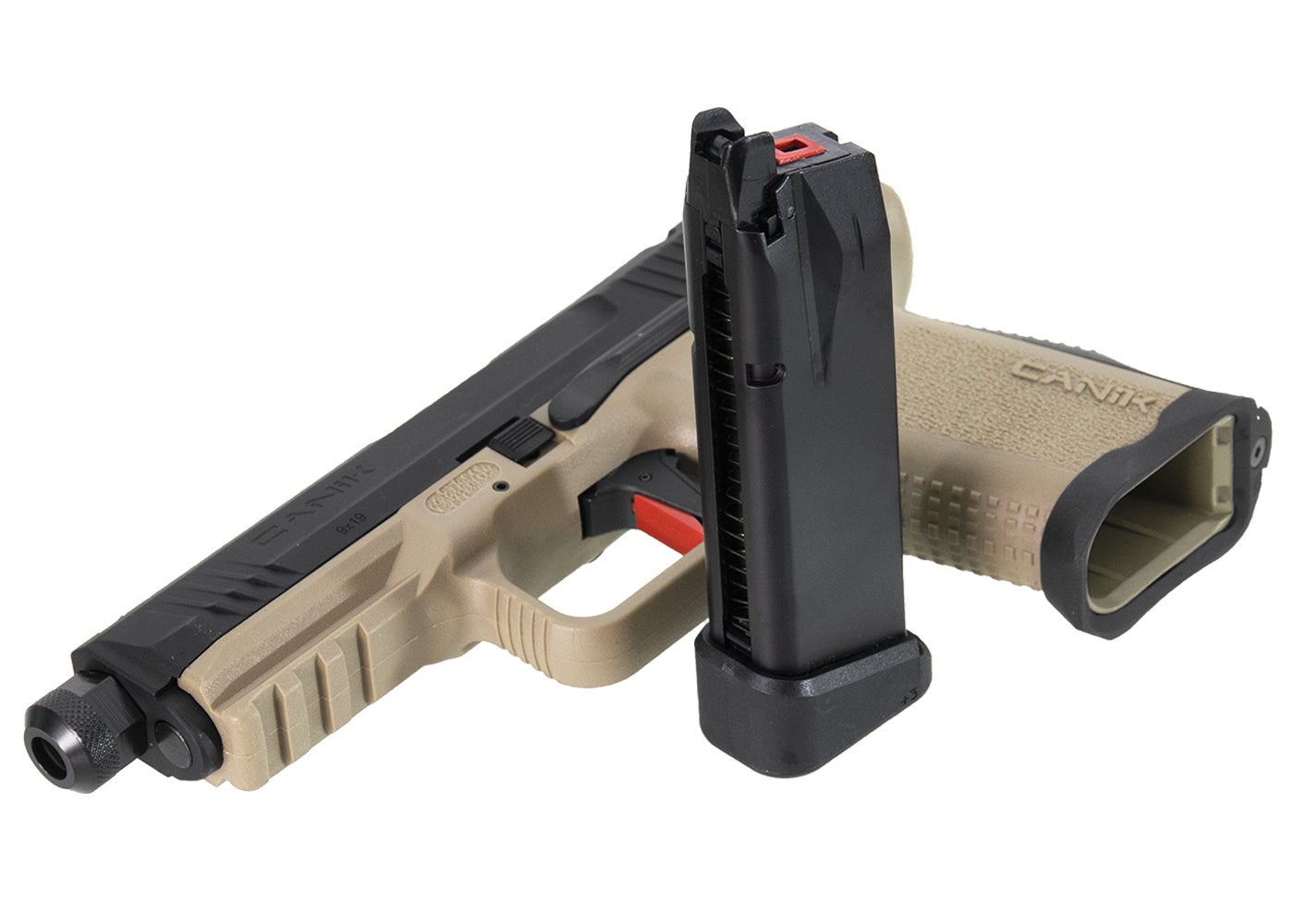 WE SAI TP9 エリートコンバット GBBピストル(デュアルトーン)