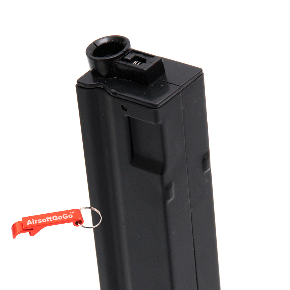 CYMA 電動ガンMP5用 110連 ストレートマガジン (ブラック)