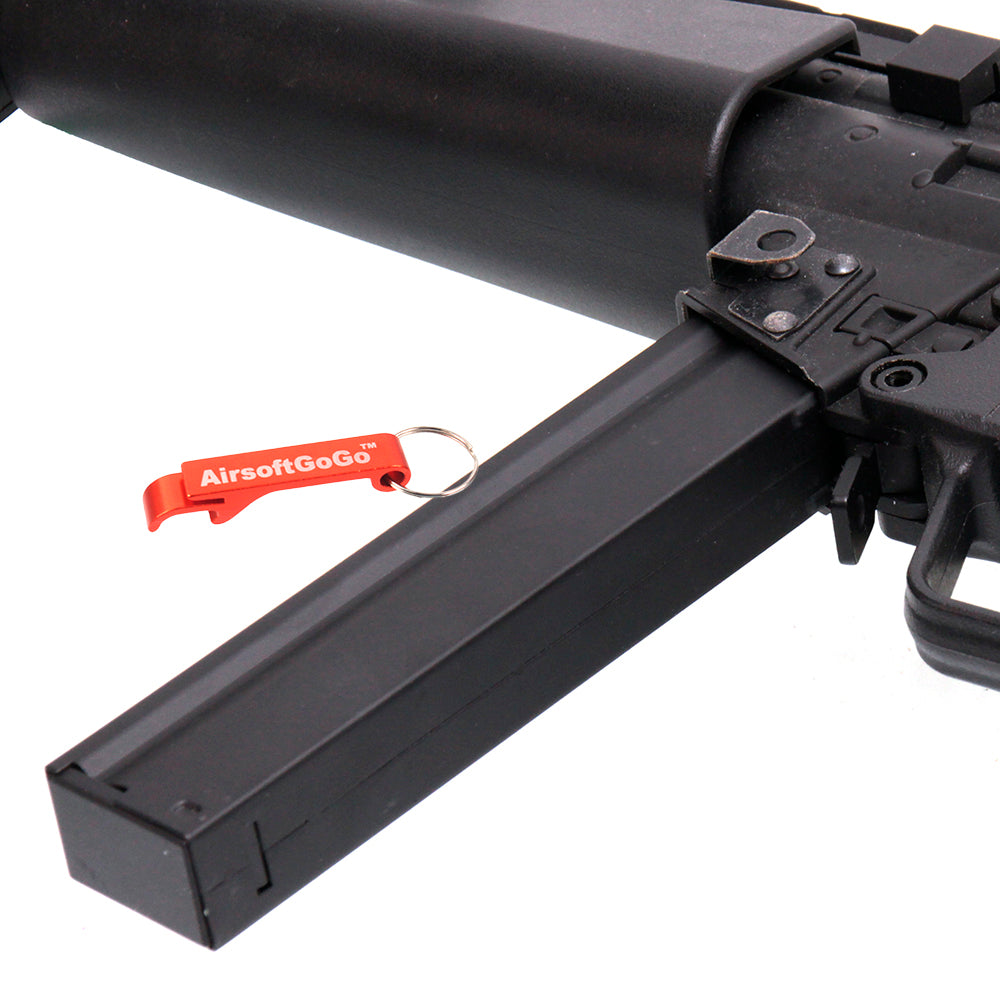 CYMA 電動ガンMP5用 110連 ストレートマガジン (ブラック)