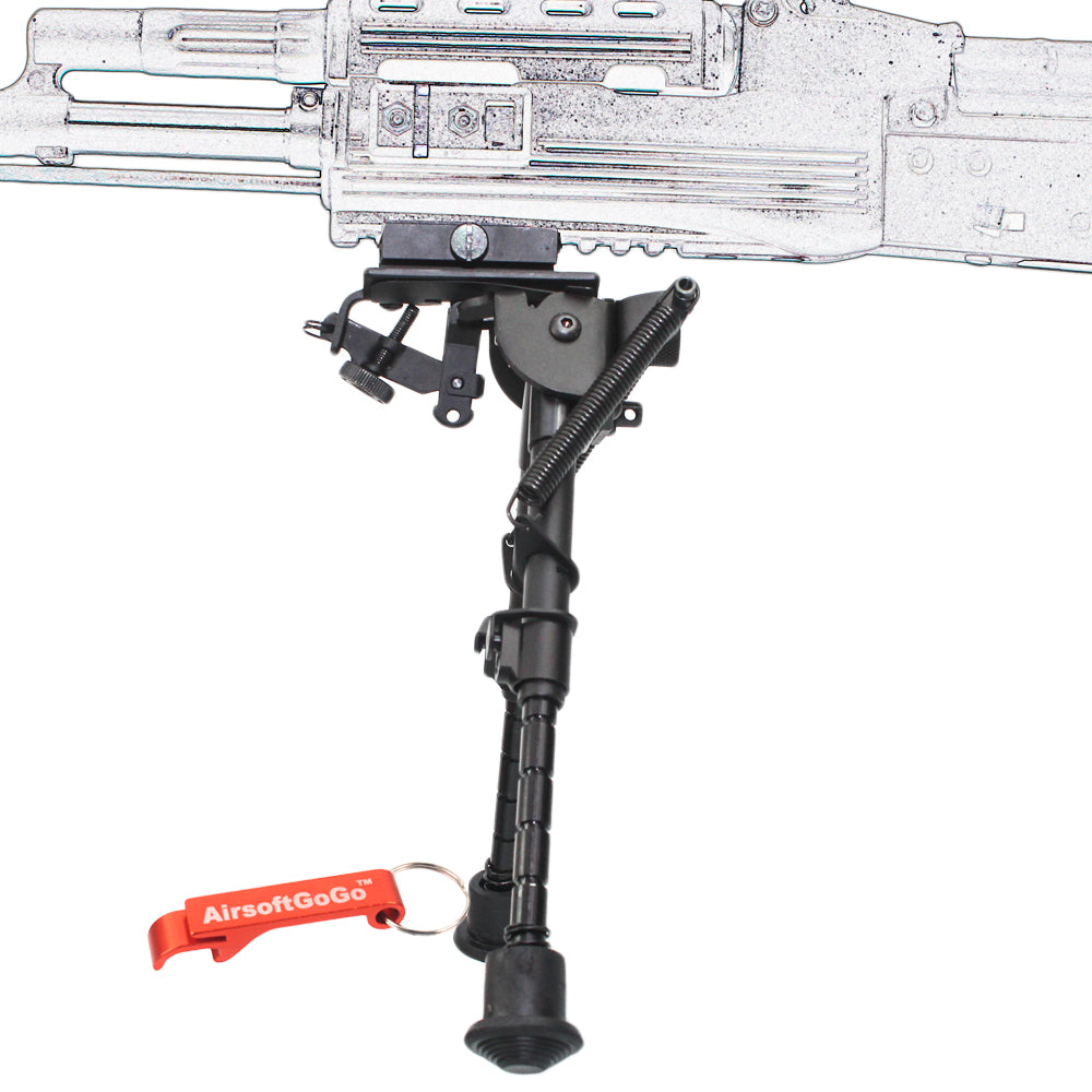 CYMA 6-9 inch telescoping and folding bipod with RAS adapter