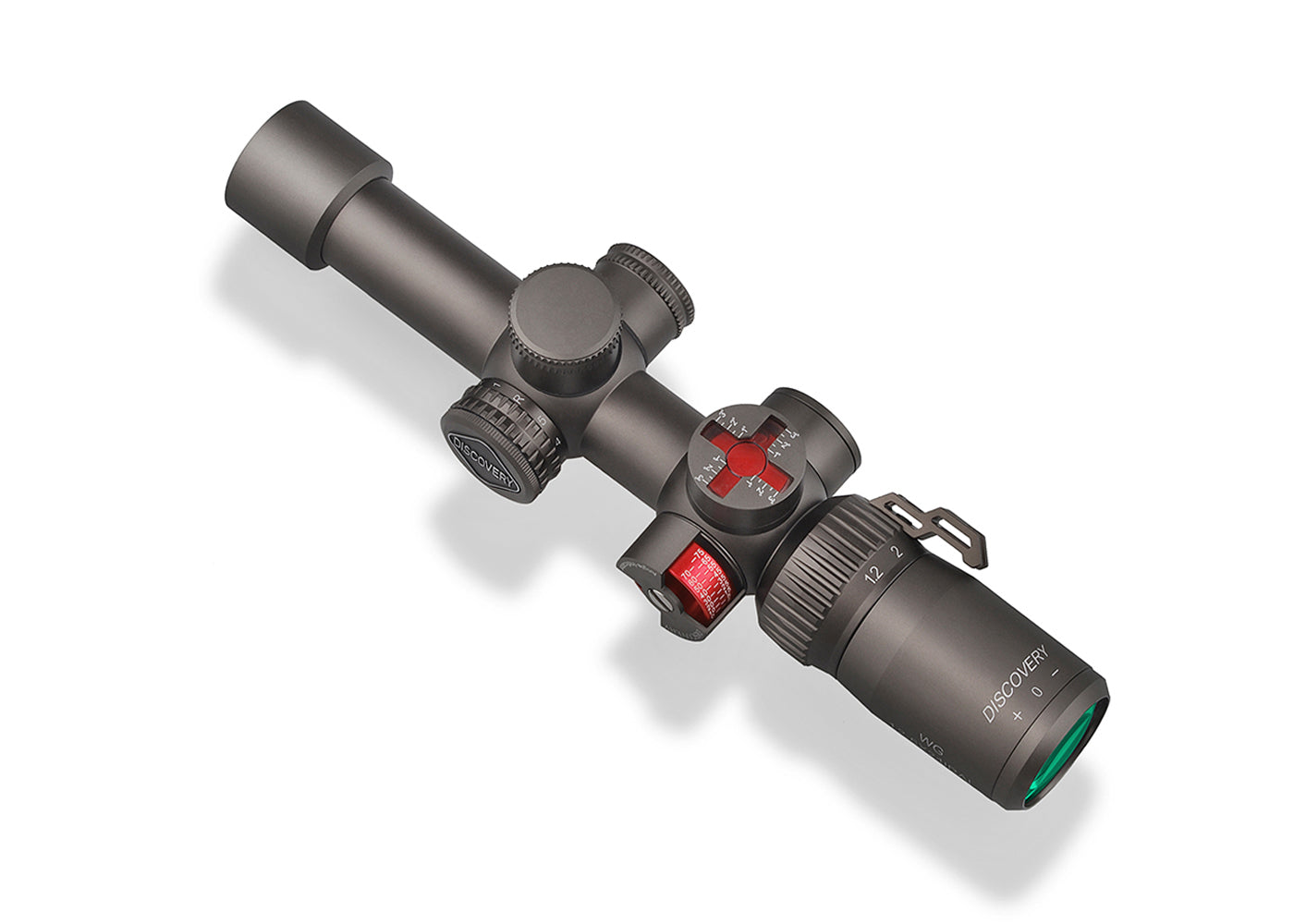DISCOVERY WG 1.2-6X24IRAI イルミネーション ハンティング ライフル スコープサイト GBB専用(サンドカラー)