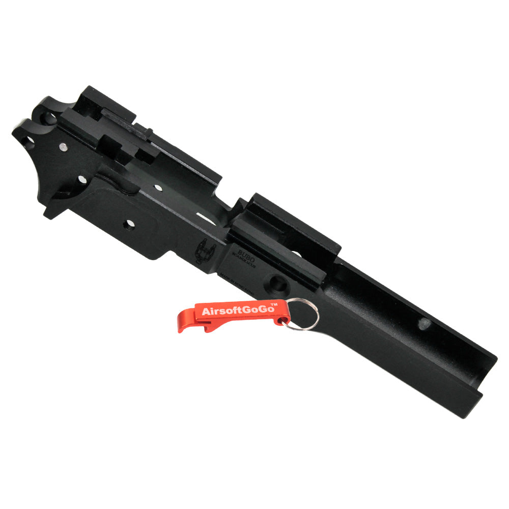 DEEP FIRE BUBO SCANDIACUS Metal 5.1 inch Custom Slide & Frame Set for Marui Hicapa 5.1