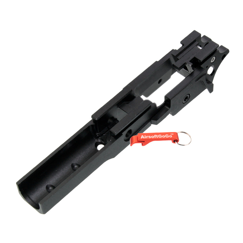 DEEP FIRE BUBO SCANDIACUS Metal 5.1 inch Custom Slide & Frame Set for Marui Hicapa 5.1