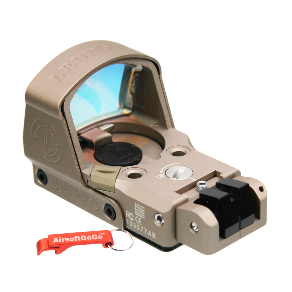 Marui Hi-Capa 5.1 G17 G18c & WE G17 G18c G19 G23 G34 G35 compatible PRO Red Dot Replica with 20mm rail mount (sandstone color)