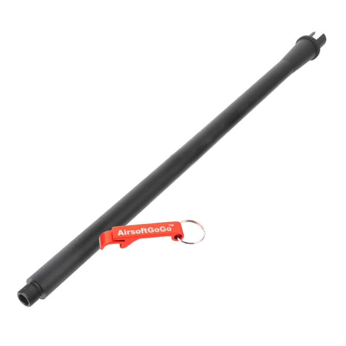 東京マルイ M4/M16専用のカスタム マルチレングス アウターバレル ブラック (サイズ:80/177/125/75mm) (黒)-AIRSOFT GOGO エアガン・サバゲー用品通販