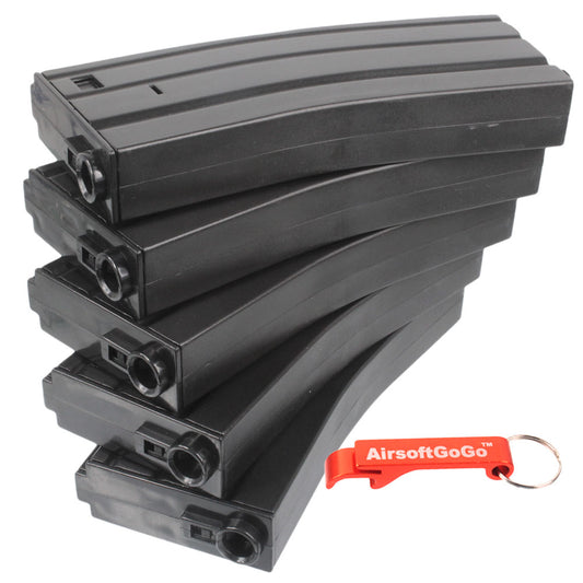 M4 シリーズ電動ガン用E&C 30連マガジン (5本入り)