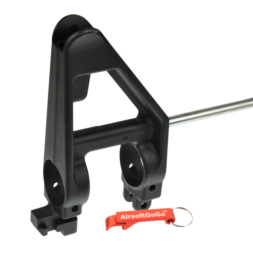 M4 M16電動ガン用E&C メタルフロントサイト スリングアダプター付