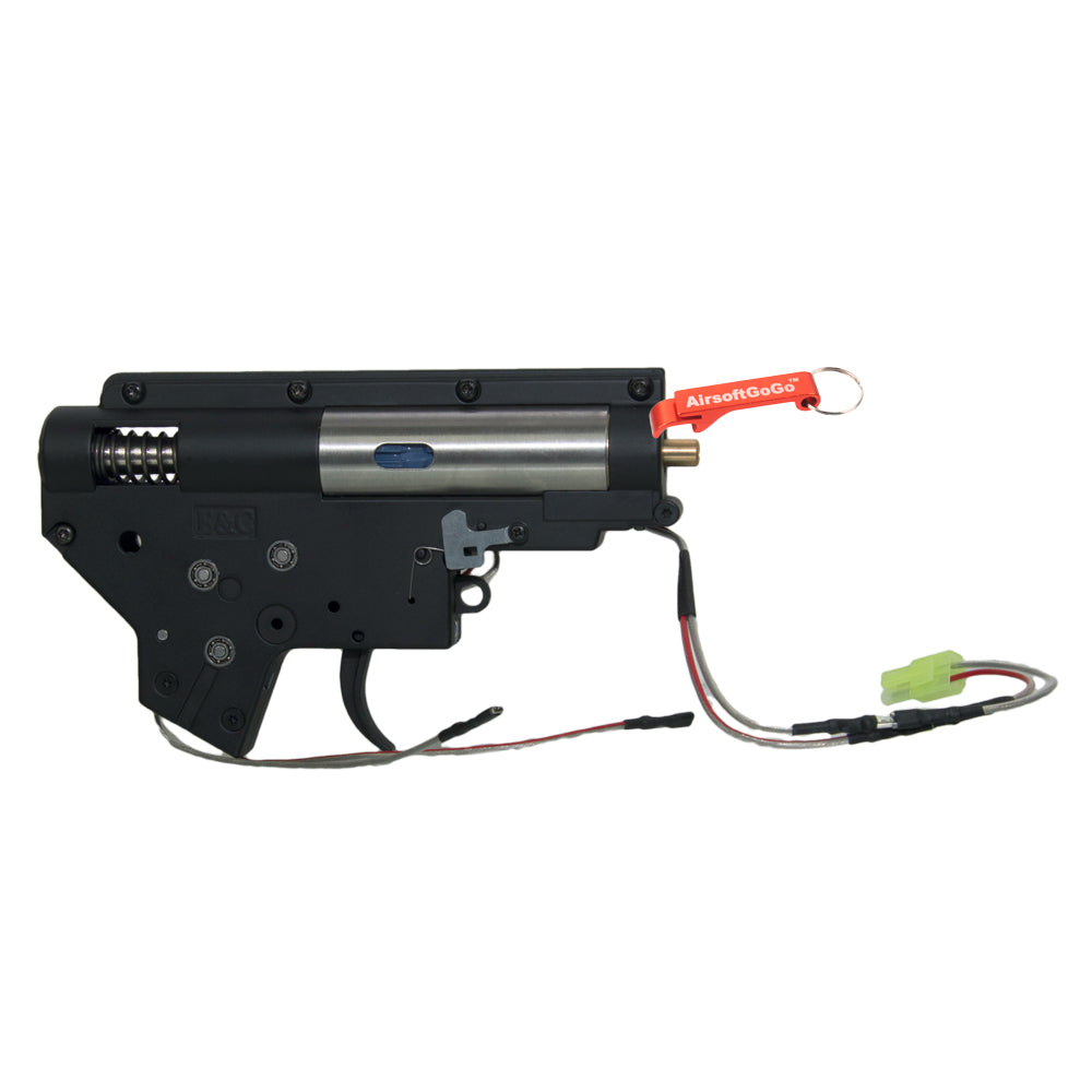 マルイ M4 M16 用 E&C 前方配線強化メカボックス/トリガーレスポンス