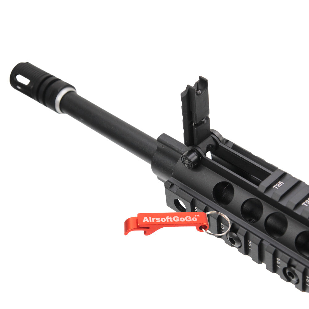 E&C 16 inch RAS RIS hand guard front kit set for SR15 electric gun