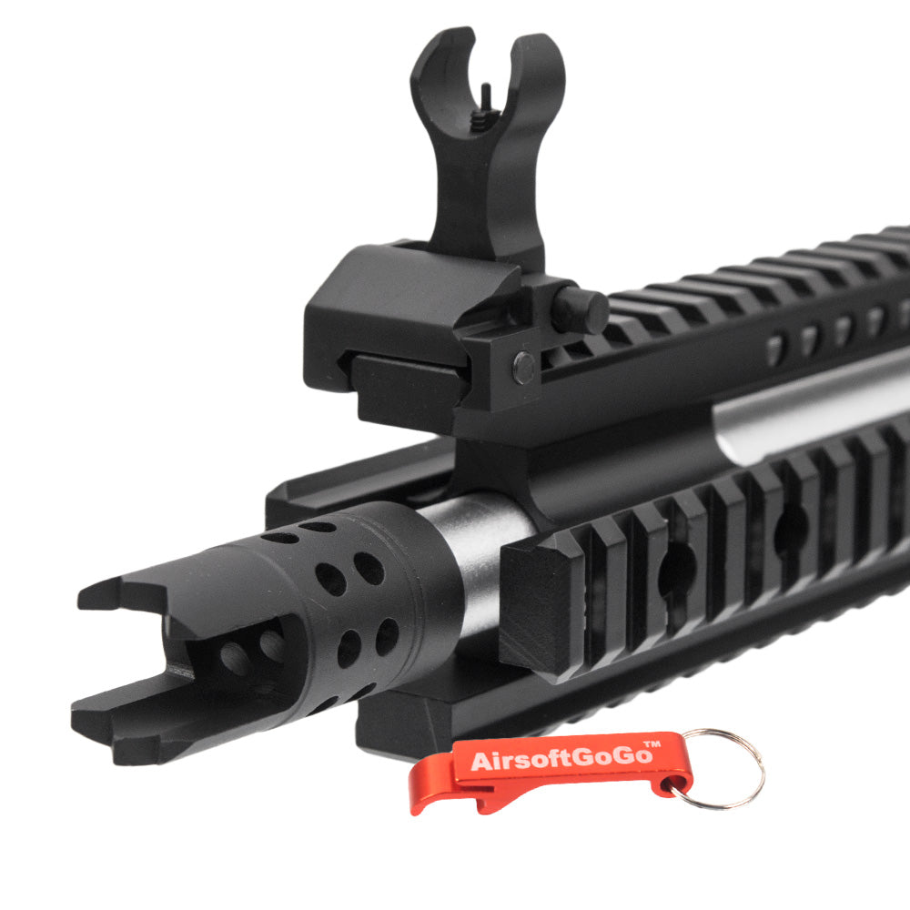 E&C 10 inch RAS RIS hand guard front kit set for M4 M16 M4A1 electric gun