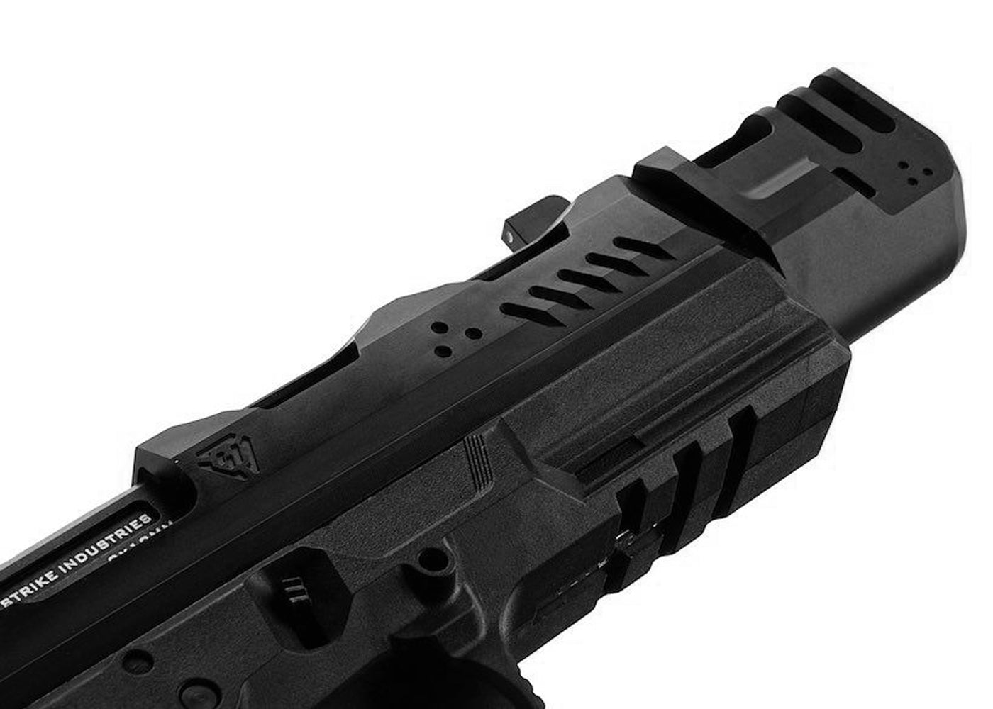 EMG STRIKE INDUSTRIES ARK17 ガスブローバック GBB 取り外し可能コンペンセータ付き (ブラック )