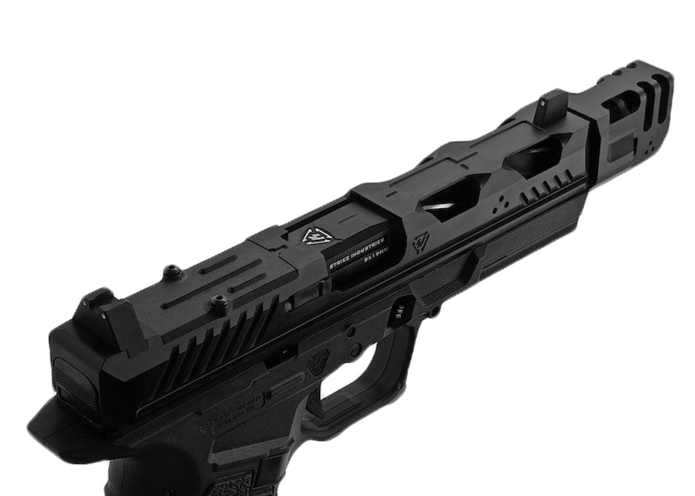 EMG STRIKE INDUSTRIES ARK17 ガスブローバック GBB 取り外し可能コンペンセータ付き (ブラック )
