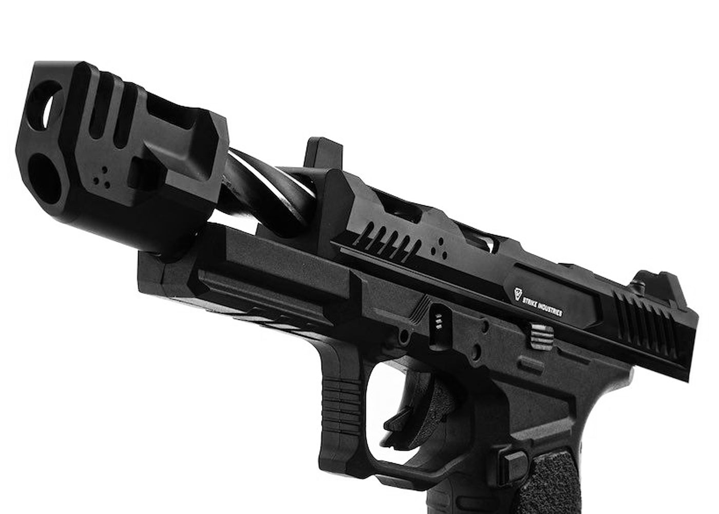 EMG STRIKE INDUSTRIES ARK17 ガスブローバック GBB 取り外し可能コンペンセータ付き (ブラック )
