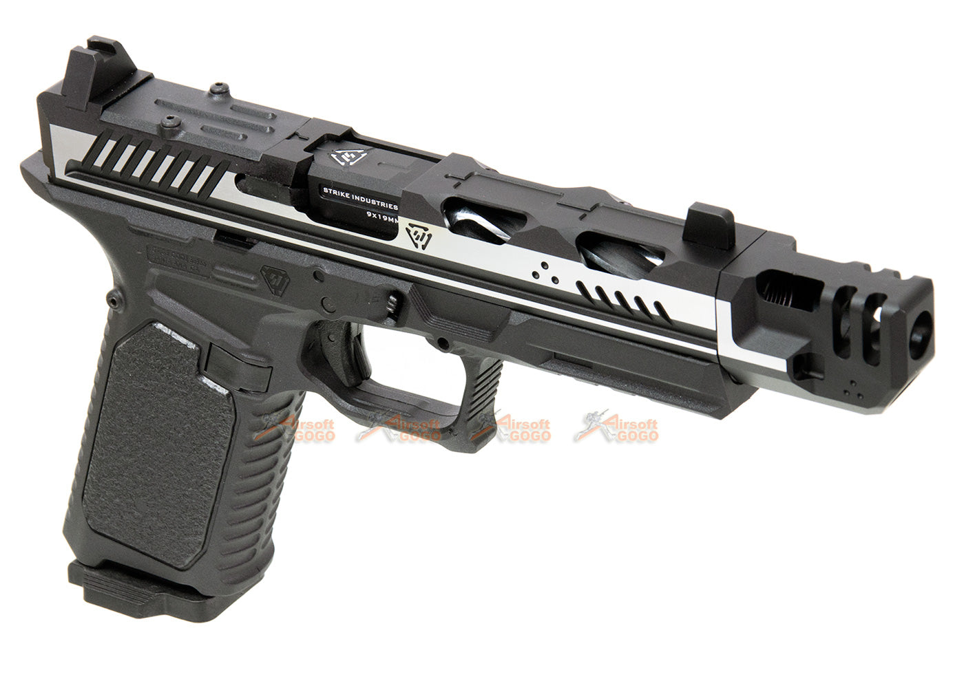 EMG STRIKE INDUSTRIES ARK17 G17 ガスブローバック GBB w/ コンペンセイター (2トーンカラー) –  AIRSOFT GOGO