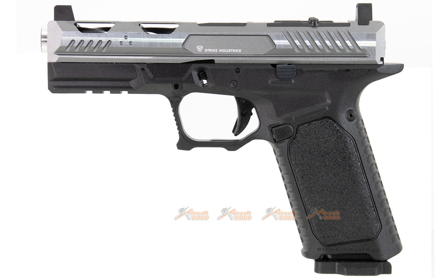 EMG STRIKE INDUSTRIES ARK17 G17 ガスブローバック GBB (シルバー)