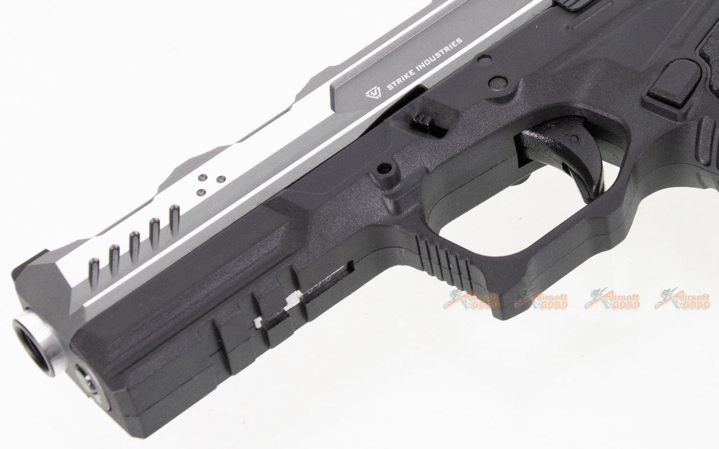 EMG STRIKE INDUSTRIES ARK17 G17 ガスブローバック GBB (シルバー)