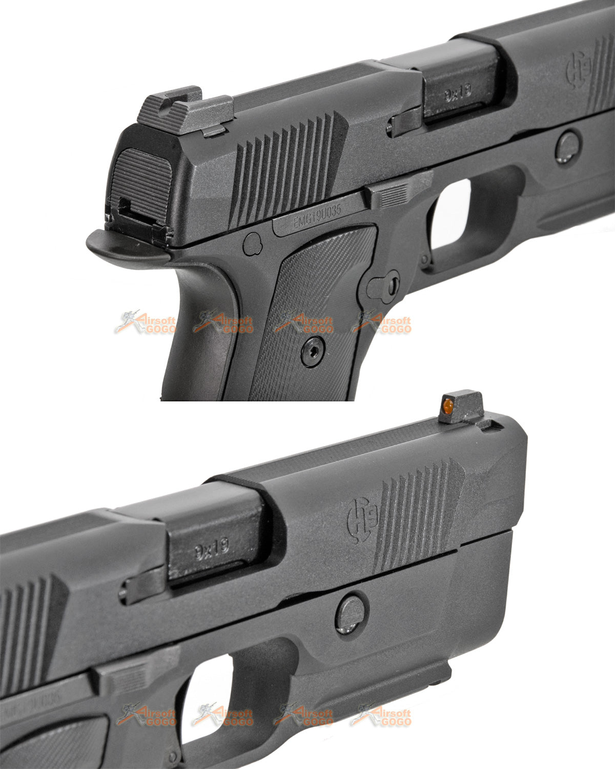EMG Hudson H9 ガスブローバック GBB (ブラック)