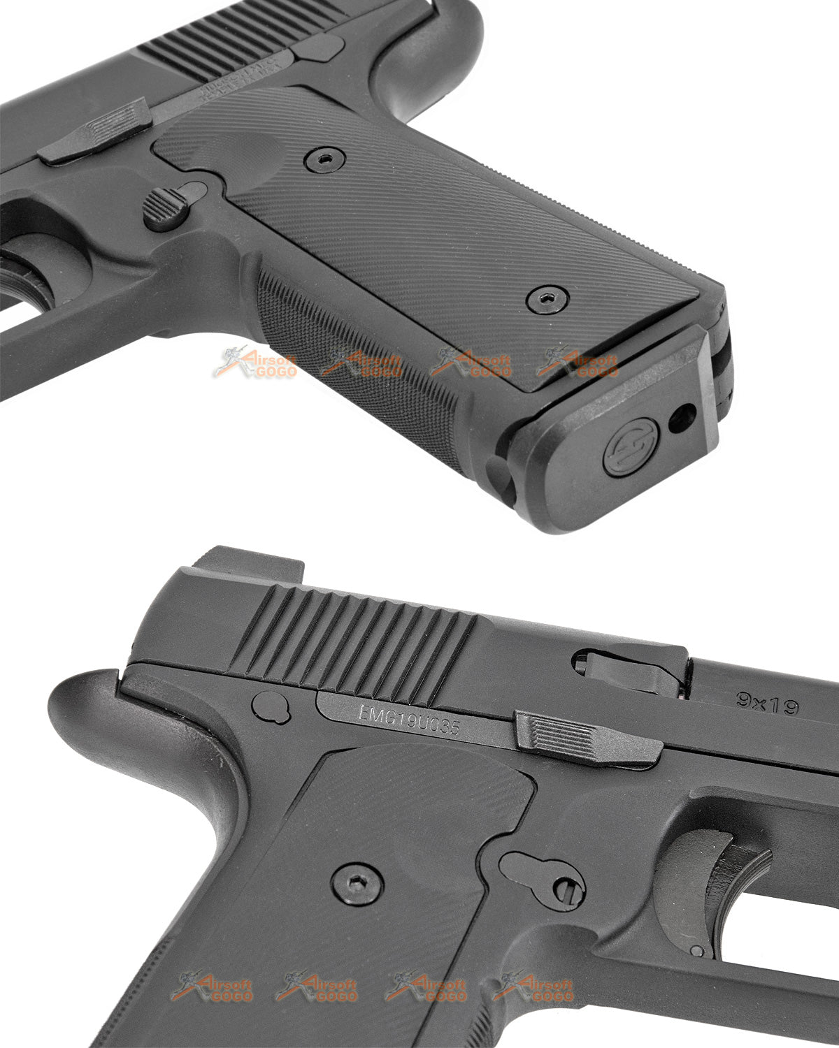 EMG Hudson H9 ガスブローバック GBB (ブラック)