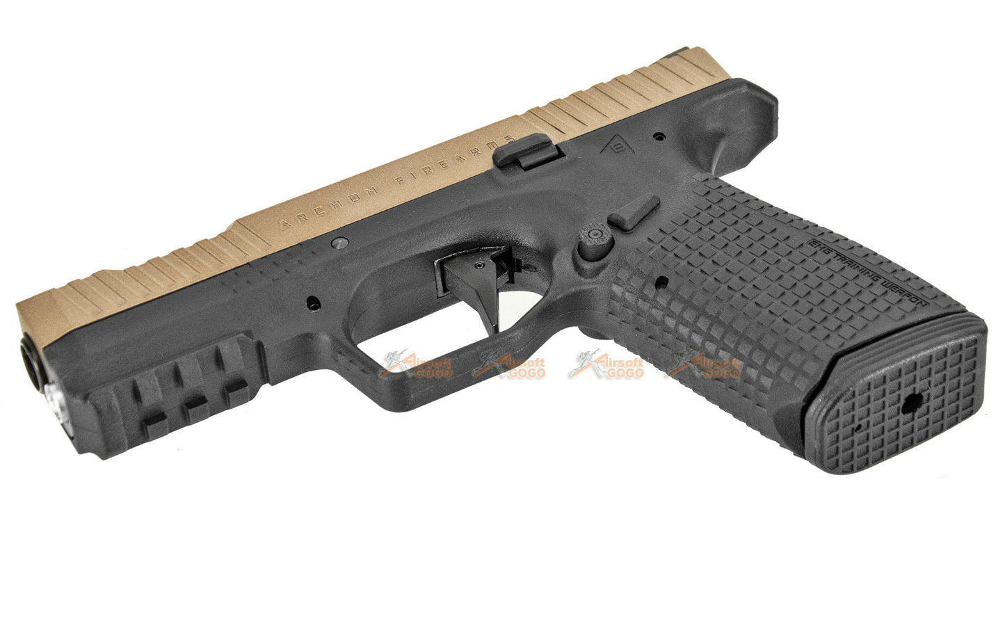 EMG / ARCHON AR タイプ B ガスブローバック GBB (ブラック ・ダークアース色)