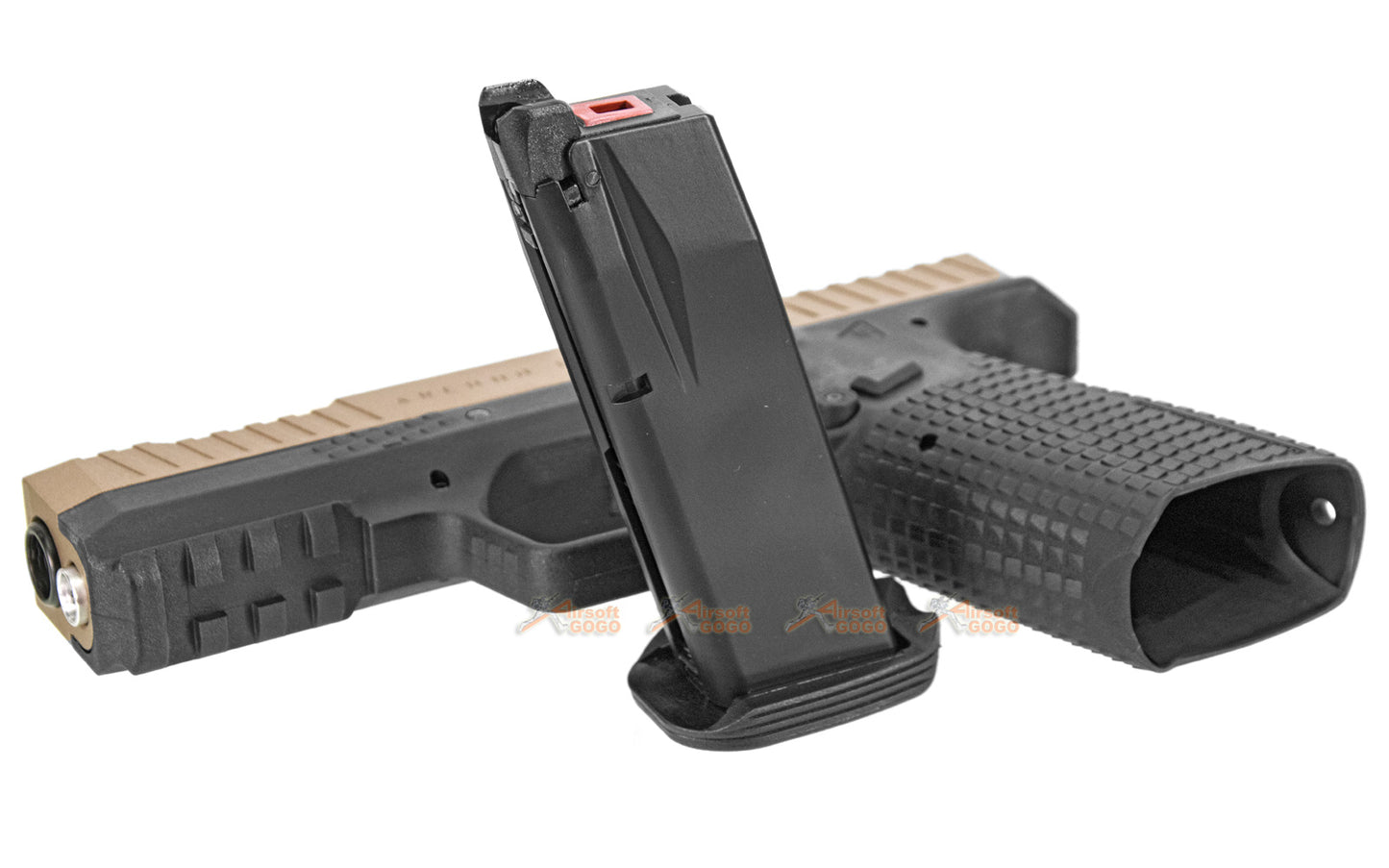 EMG / ARCHON AR タイプ B ガスブローバック GBB (ブラック ・ダークアース色)