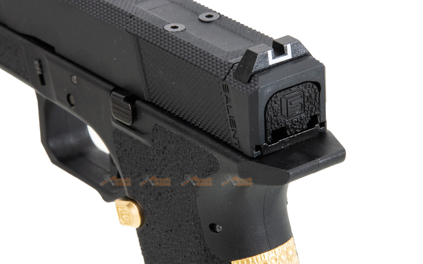 EMG / SAI Utility Compact (ユーティリティコンパクト) ガスブローバック GBB (アルミ ・ガス ver.) - ゴールド / ブラック