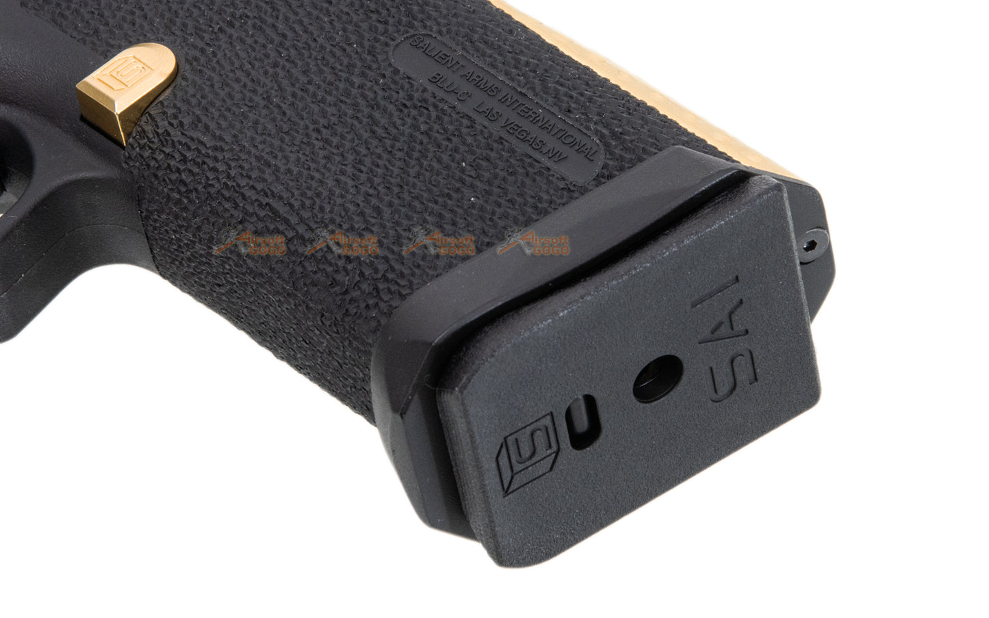 EMG / SAI Utility Compact (ユーティリティコンパクト) ガスブローバック GBB (アルミ ・ガス ver.) - ゴールド / ブラック