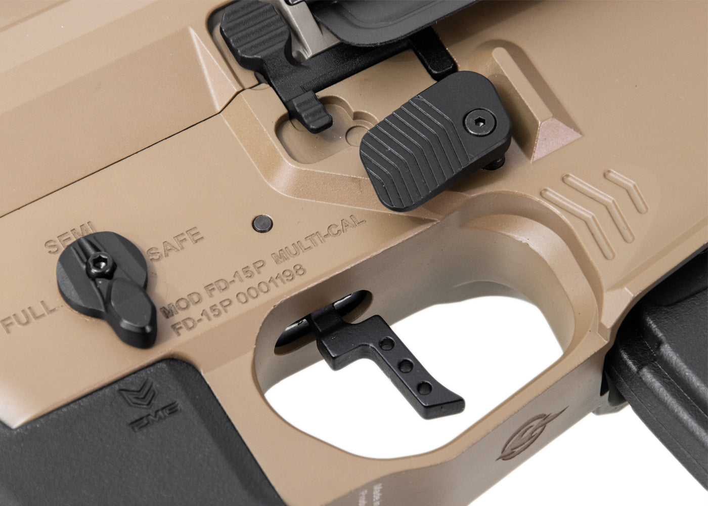 APS/EMG Falkor Phantom 9インチ M-Lok RS3 電動ガン デザートカラー