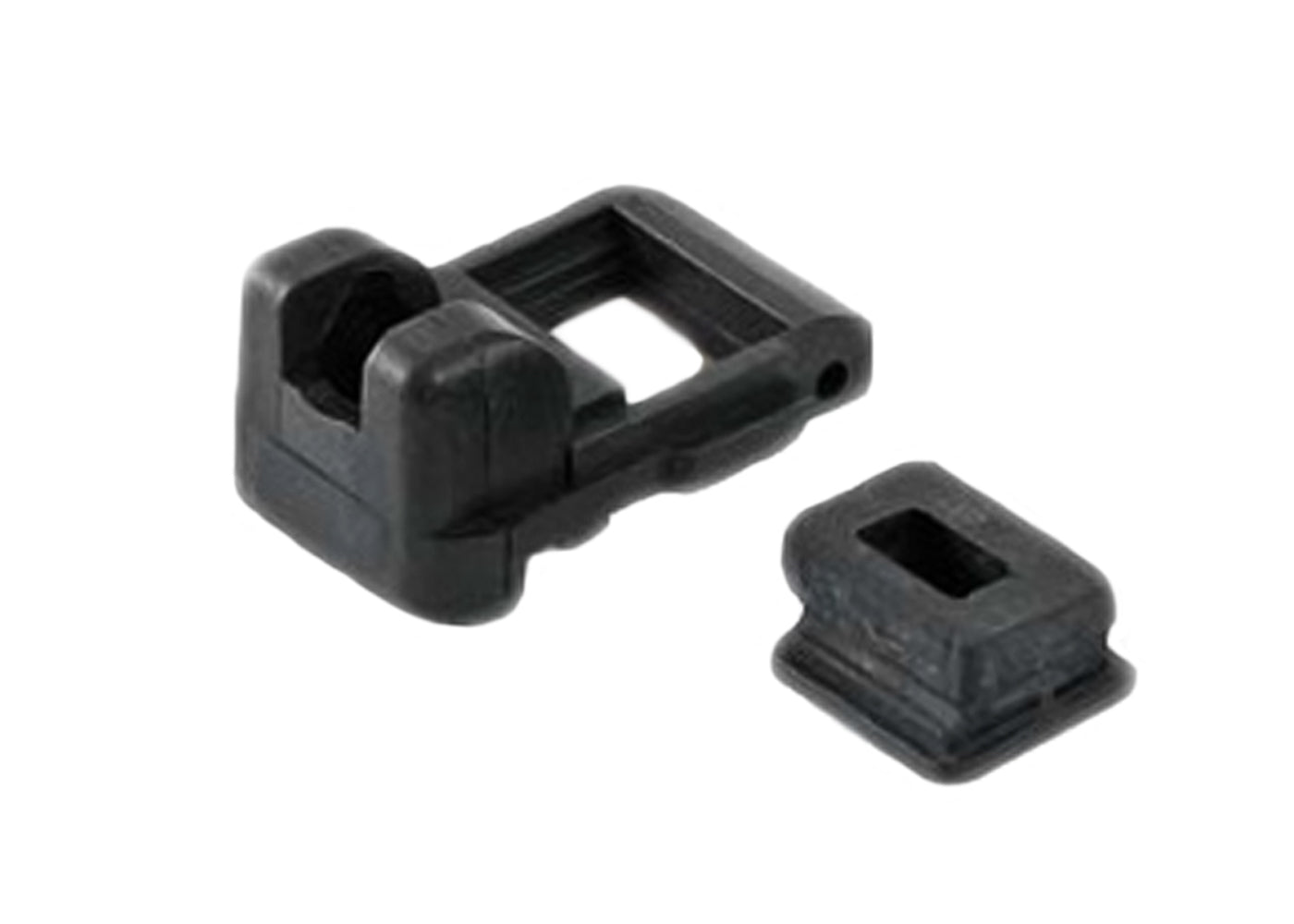 GHK AKS-74Uオリジナルマガジンフィードリップパーツ(番号GKM-11-2-74U) GHK AK GBBRガスブローバックライフル専用-ブラック