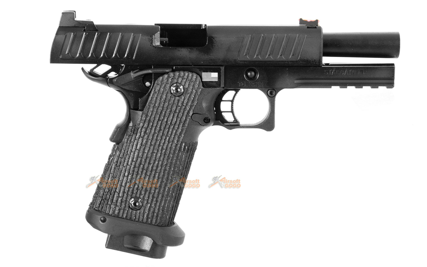 Army Armament R603 ハイキャパ 4.3 【STACCATO P 】 ガスブローバック GBB (ブラック)