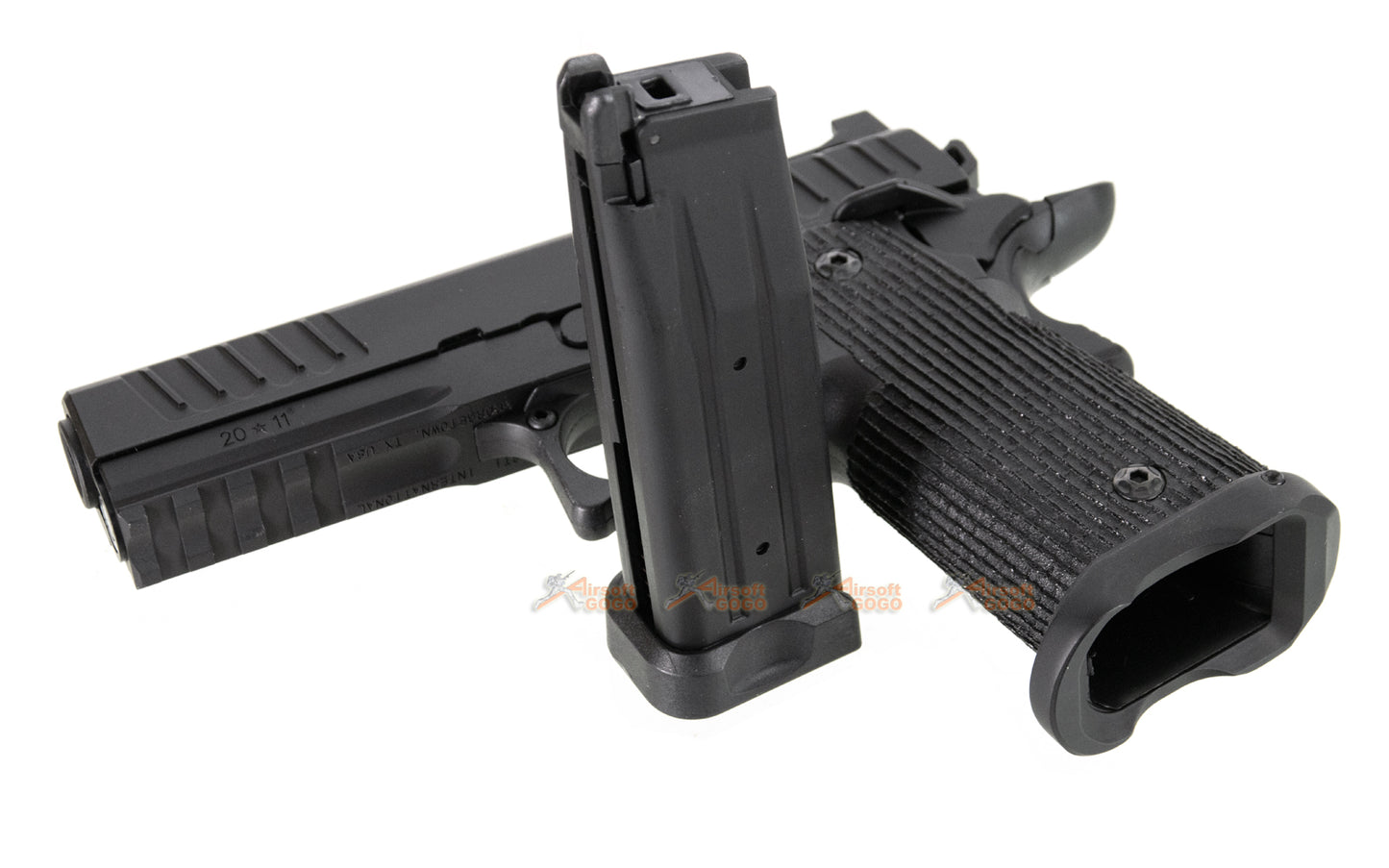 Army Armament R603 ハイキャパ 4.3 【STACCATO P 】 ガスブローバック GBB (ブラック)