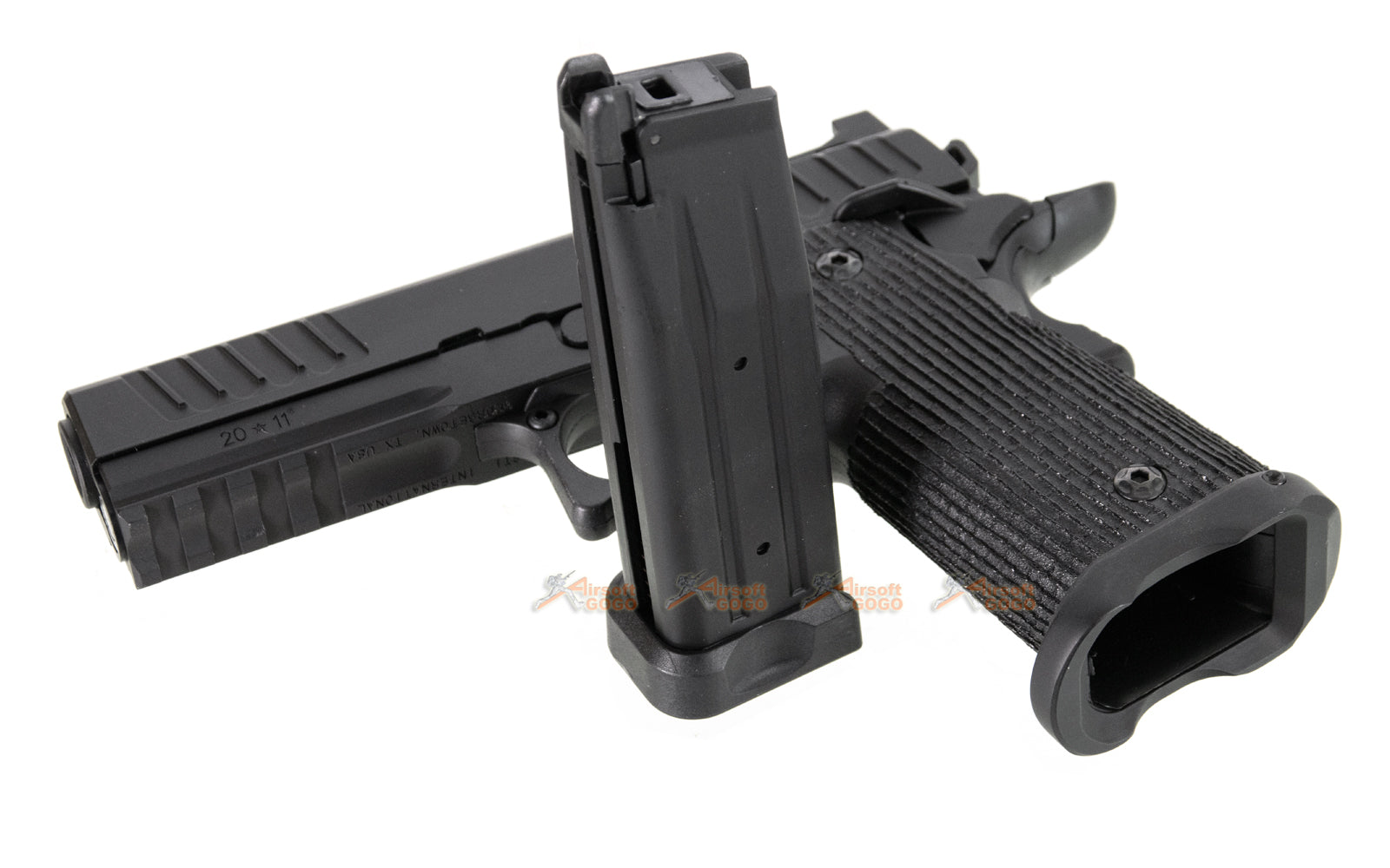 Army Armament R603 ハイキャパ 4.3 【STACCATO P 】 ガスブローバック GBB  (ブラック)
