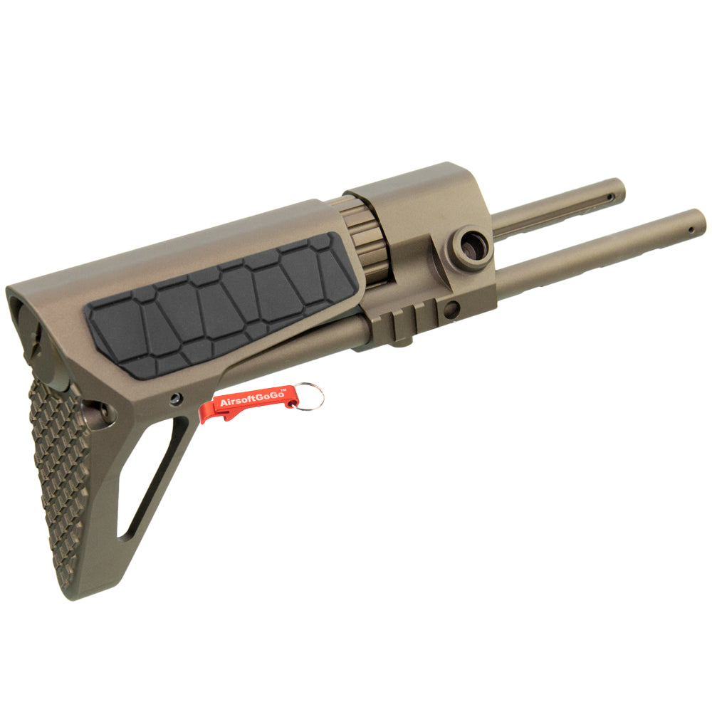 G&P PDWスリムストック 電動ガンマルイ・G&P M4 / M16用 (スネーク柄、デザートカラー)
