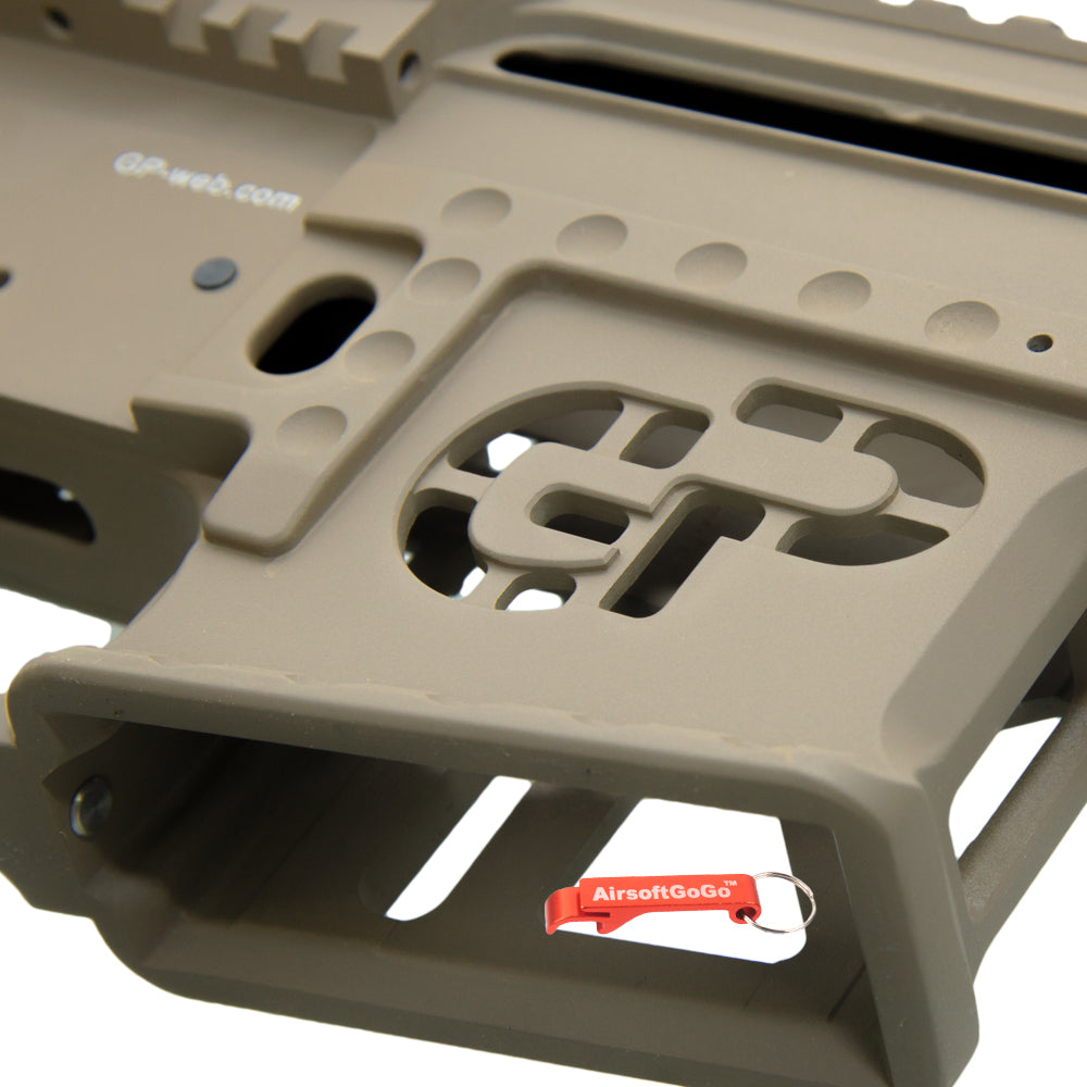 G&P メタルフレーム マルイM4/M16 & G&P F.R.S.用 (デザートカラー)