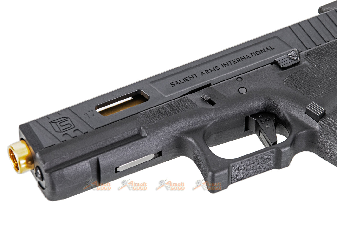 WE HK SAI スタイル モデル G17 GBB(ブラック)
