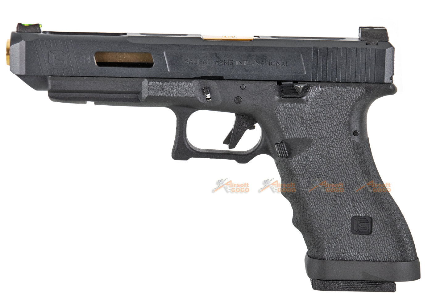 WE HK SAI スタイル モデル G34 GBB(ブラック)