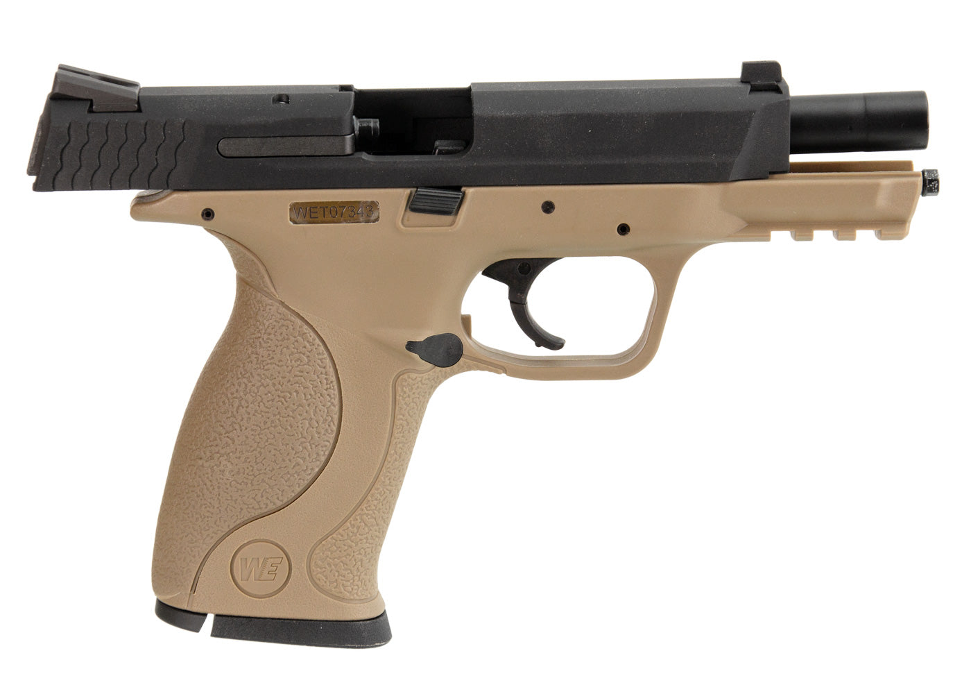 We-Tech M&P9 XW40モデル ガスブローバック (ブラック, ダークアース色)