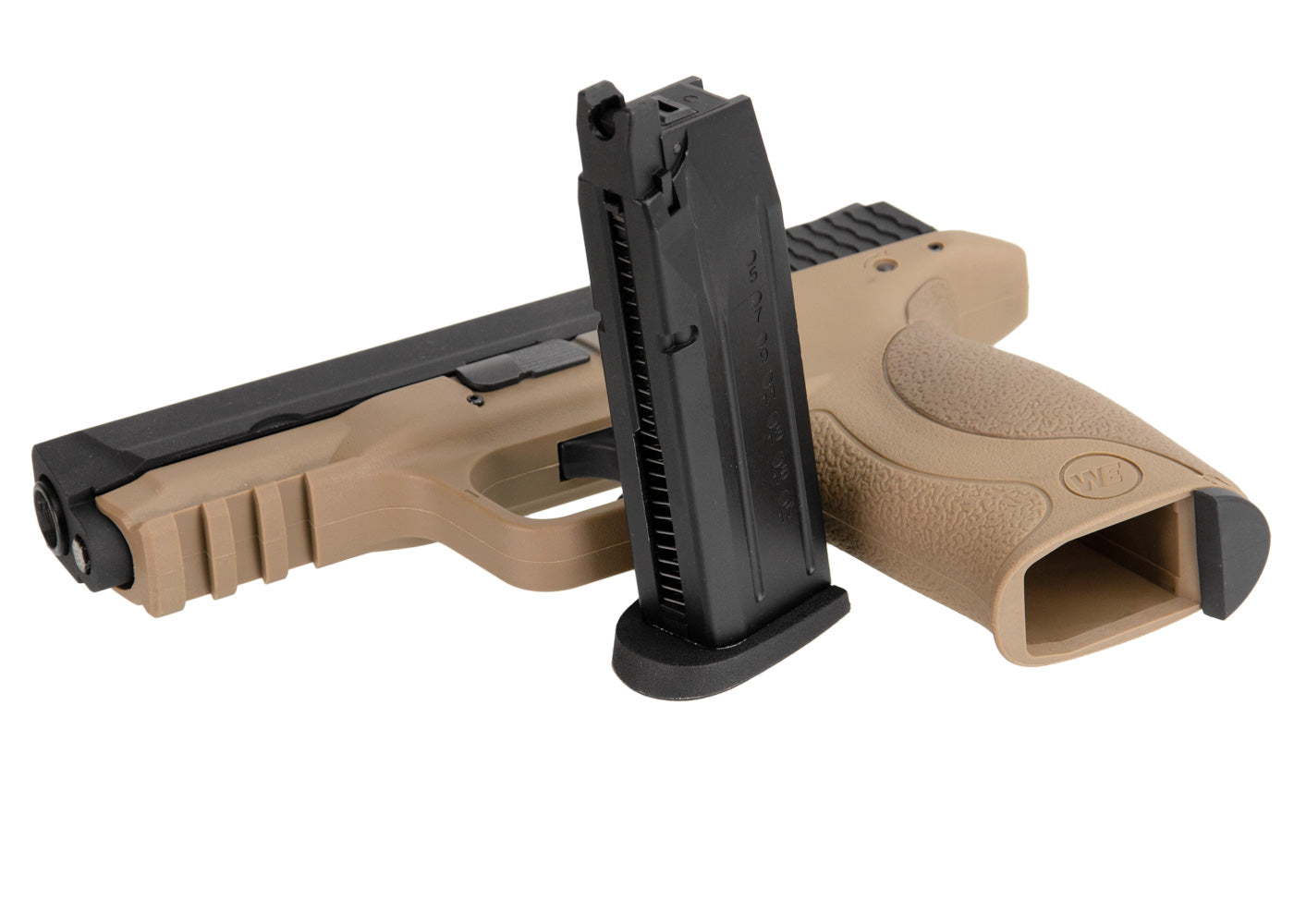 We-Tech M&P9 XW40モデル ガスブローバック (ブラック, ダークアース色)