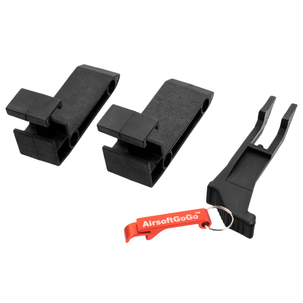 Belt type MOLLE holster for grenade launcher (black)