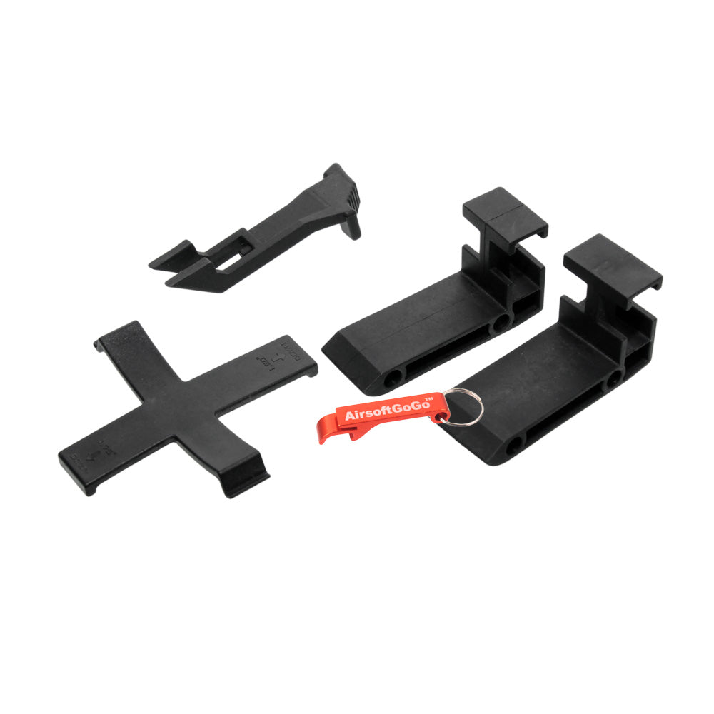 Belt type MOLLE holster for grenade launcher (black)