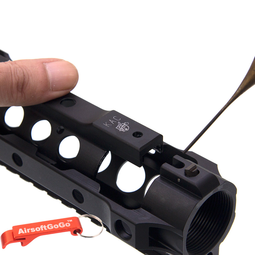 URX3 8 inch CNC aluminum rail hand guard WA M4 gas blowback compatible