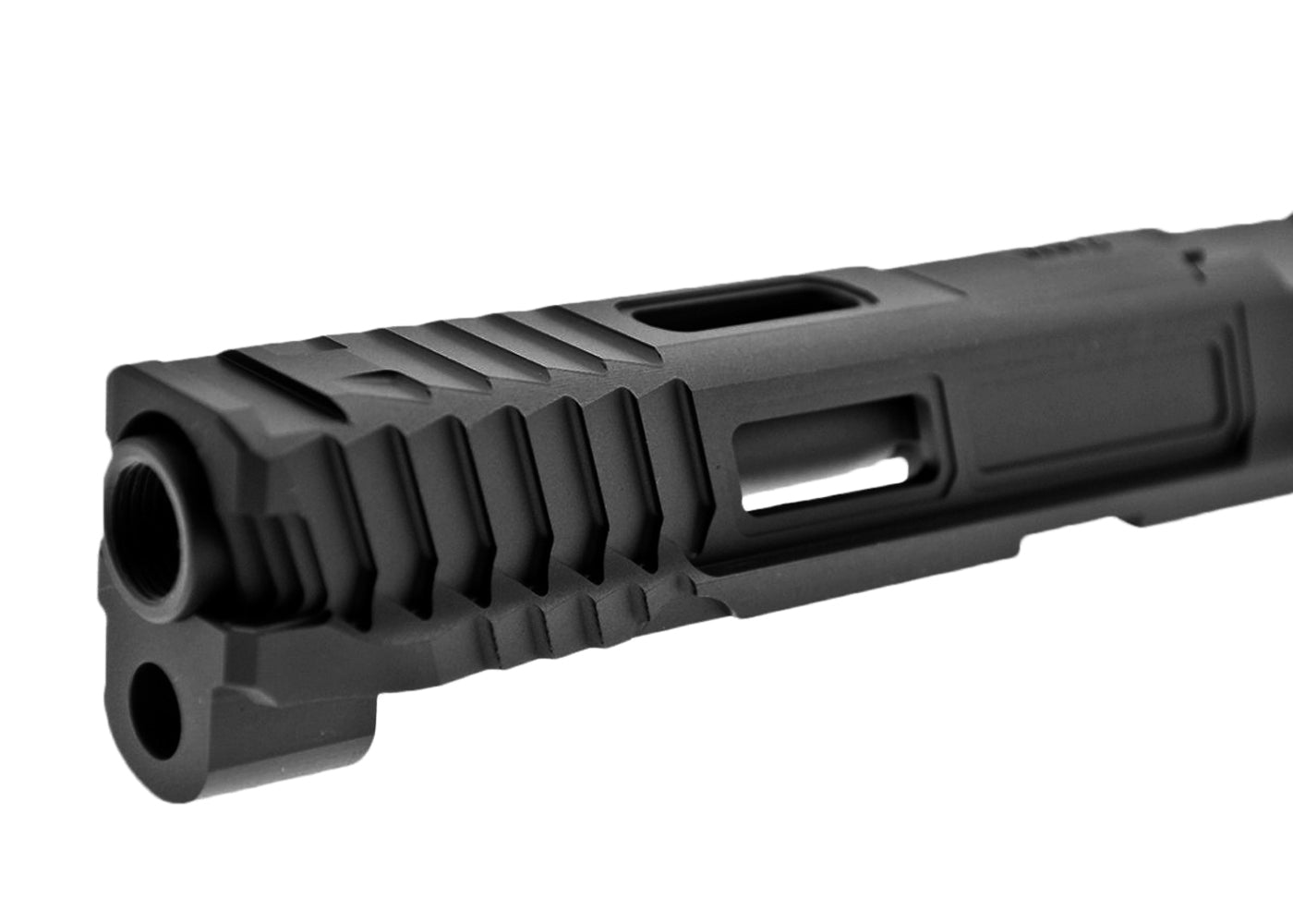 JDG Floyds License Poseidon Style M&P RMR Cut Slide Set Tokyo Marui M&P9L Gas Blowback GBB Only (Black)