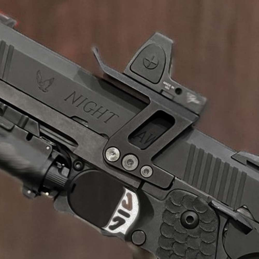 JLP Dual-use Red Dot Sight Mount Tokyo Marui, AW, WE, Hi-Capa, Marui Micro Pro/Doctor/RMR/RTS2 Gas Blowback GBB