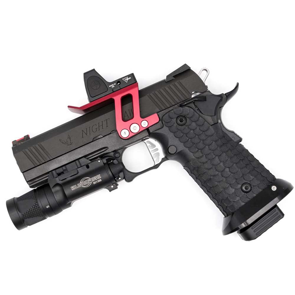JLP Dual-use Red Dot Sight Mount Tokyo Marui, AW, WE, Hi-Capa, Marui Micro Pro/Doctor/RMR/RTS2 Gas Blowback GBB