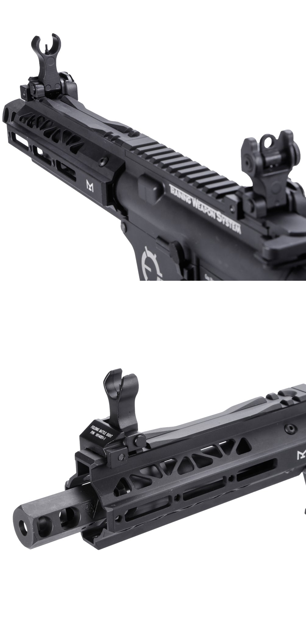 King Arms TWS 9mm SBR ガスブローバックライフル (ブラック)