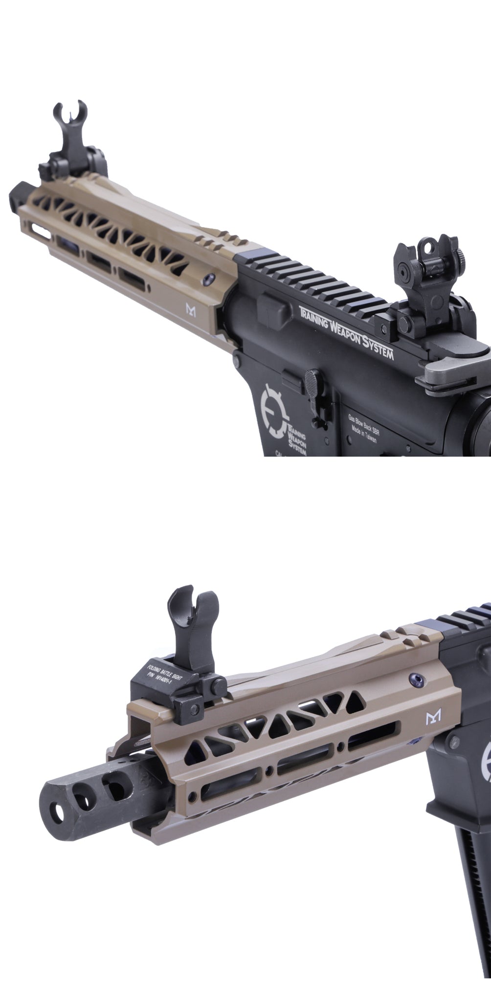 【King Arms】 King Arms TWS 9mm カービン ガスブローバックライフル (ダークアース)
